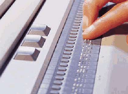 Braille output con HAL screenreader