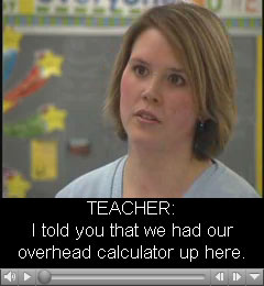 schermata iniziale del filmato con sottotitoli in formato QuickTime